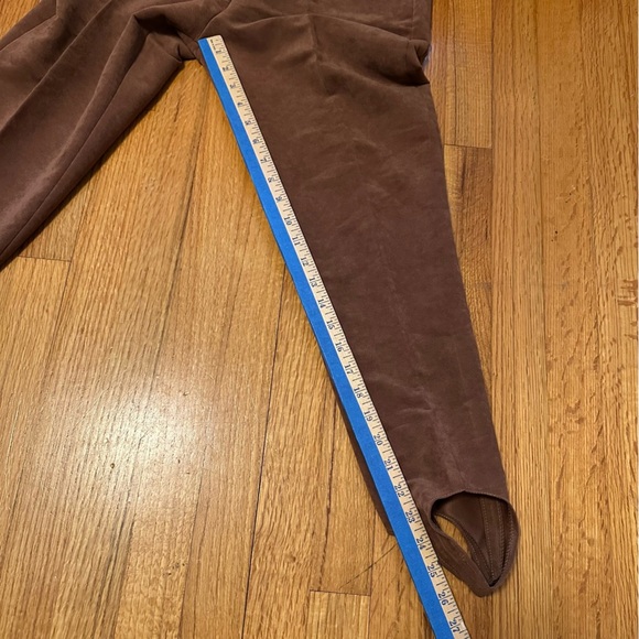 Rae Gurson Vintage Velvety Stirrup Pants-(30) approx S/6, black(j10 - Picture 4 of 15